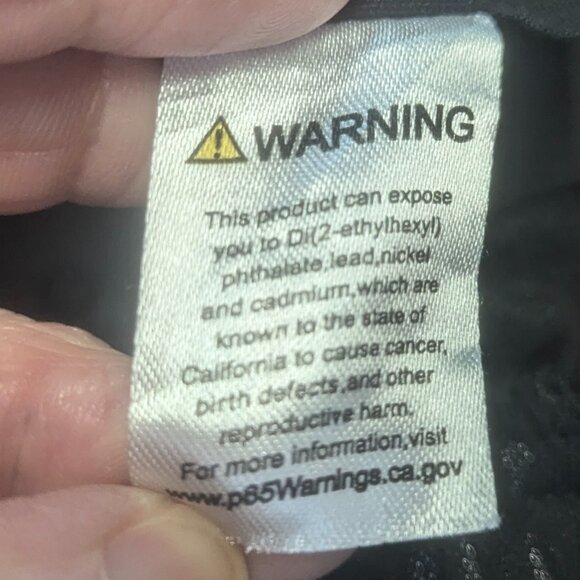 Know One Cares Size Small Black Shiny Jogger Pants - Picture 7 of 14